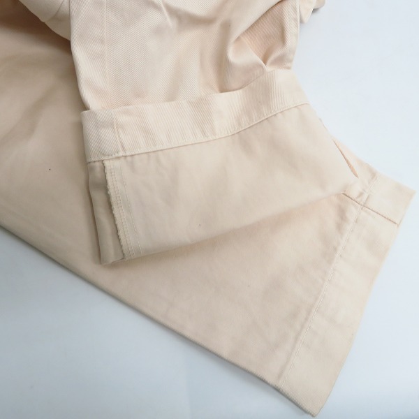 実際に弊社で買取させて頂いたDESCENDANT/ディセンダント タック コットンパンツ/1の画像 6枚目