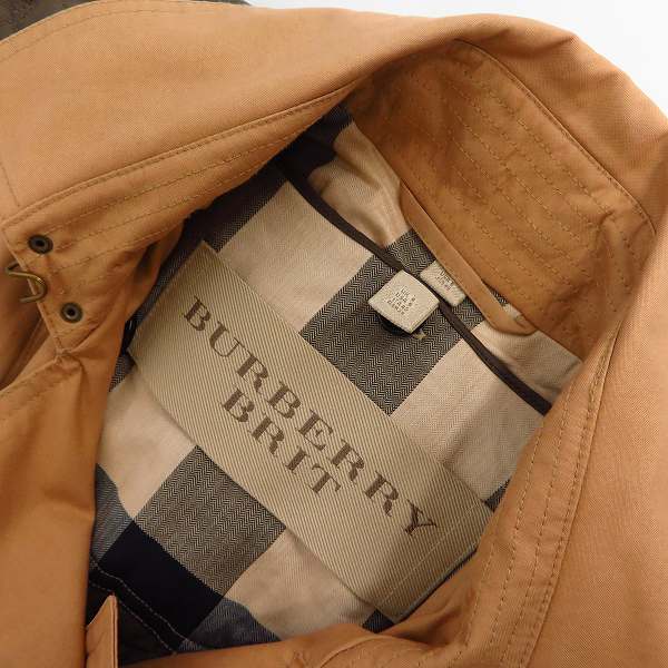 実際に弊社で買取させて頂いた【定価15万↑】Burberry brit/バーバリー ブリット 17SS 中綿ライナー付きトレンチコート 3964034/US6の画像 2枚目