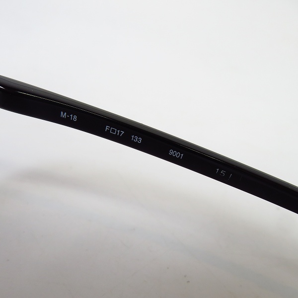 実際に弊社で買取させて頂いた999.9/フォーナインズ メガネフレーム M-18の画像 6枚目