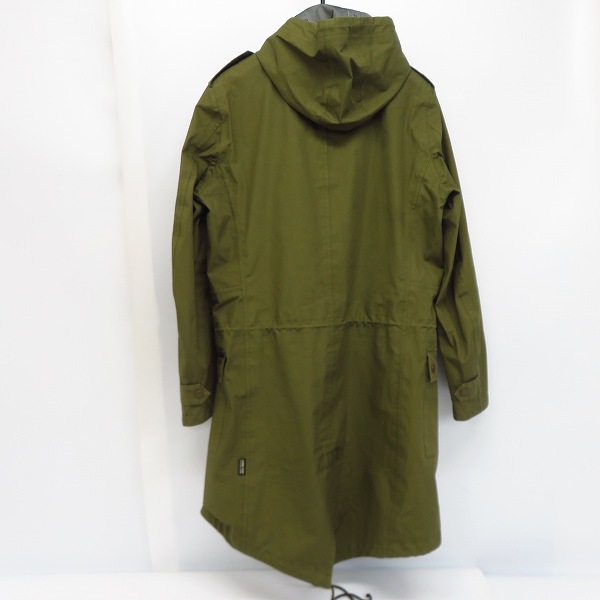 実際に弊社で買取させて頂いたBACKBONE/バックボーン ゴアテックスモッズコート/Sの画像 1枚目