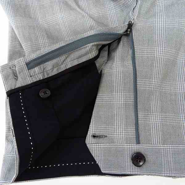 実際に弊社で買取させて頂いたDRIES VAN NOTEN/ドリスヴァンノッテン PECAN 9168 チェックパンツ/48の画像 2枚目