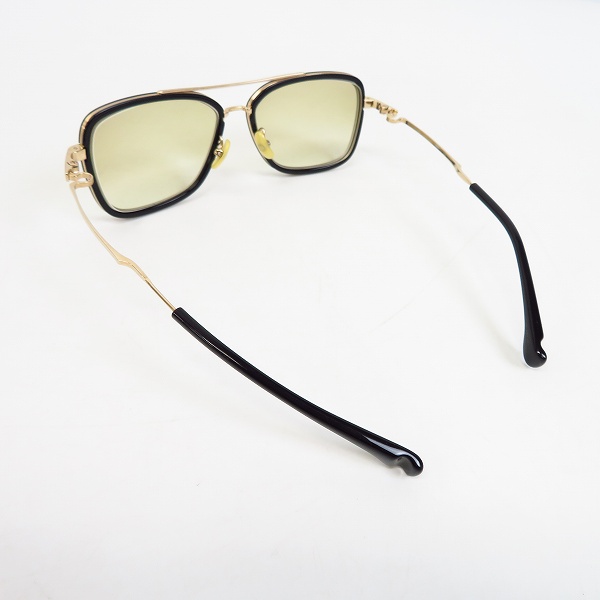 実際に弊社で買取させて頂いた999.9 feelsun/フォーナインズ フィールサン 度入り サングラスフレーム F-06Mの画像 1枚目