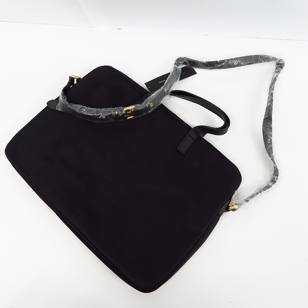 実際に弊社で買取させて頂いた【未使用】MARC BY MARC JACOBS/マークバイマークジェイコブス 2WAY PCケース/ブリーフケース ブラック M0001304の画像 1枚目