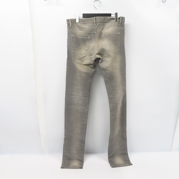 実際に弊社で買取させて頂いた【JPタグ】DIOR HOMME/ディオールオム 09SS ダメージ加工スキニーデニムパンツ 9S3112221098/29の画像 1枚目