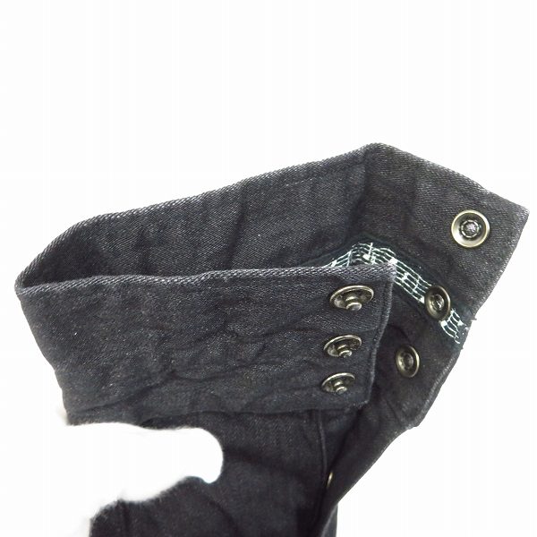 実際に弊社で買取させて頂いた 【未使用】NUMBER (N)INE/ナンバーナイン スタッズ デニムウエスタンシャツ S14-NNS002/4の画像 4枚目