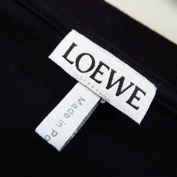 実際に弊社で買取させて頂いた【JPタグ】LOEWE/ロエベ アナグラム ロゴ刺繍 半袖/ハーフスリーブ Tシャツ/カットソー H6109230CR Size：XLの画像 2枚目