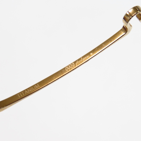 実際に弊社で買取させて頂いた999.9 feelsun/フォーナインズ フィールサン 度入り サングラスフレーム F-06Mの画像 4枚目