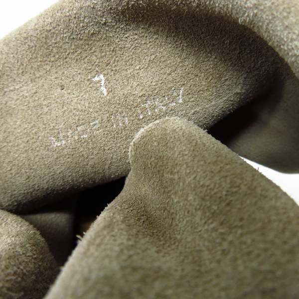 実際に弊社で買取させて頂いたMARC JACOBS/マークジェイコブス スエード ブーツ イタリア製/7の画像 5枚目