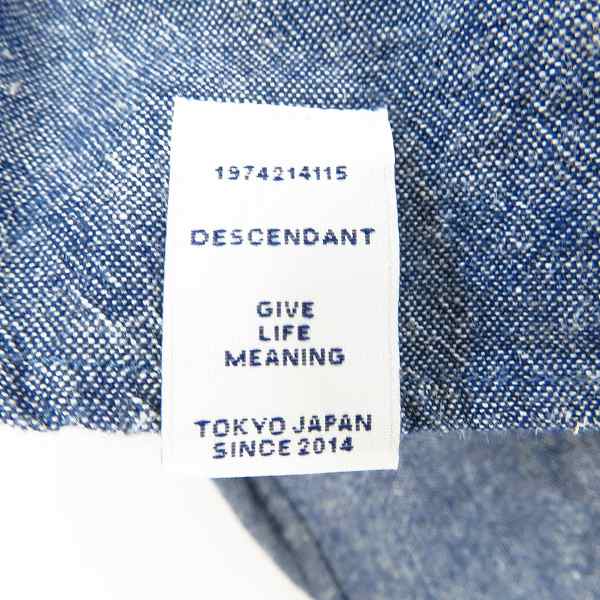 実際に弊社で買取させて頂いたDESCENDANT/ディセンダント BDプルオーバーシャンブレーシャツ/3の画像 4枚目