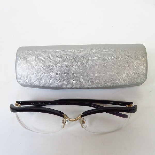実際に弊社で買取させて頂いた999.9/フォーナインズ メガネフレーム M-18の画像 7枚目