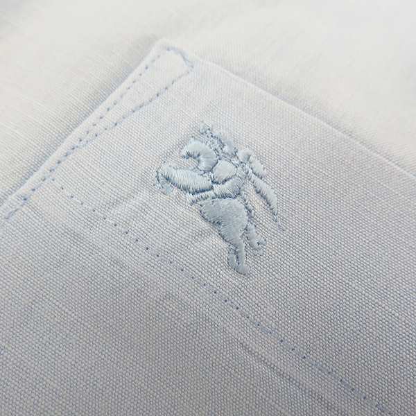 実際に弊社で買取させて頂いたBURBERRY LONDON/バーバリーロンドン 半袖/長袖 カッターシャツ L/41-82 2点セットの画像 8枚目