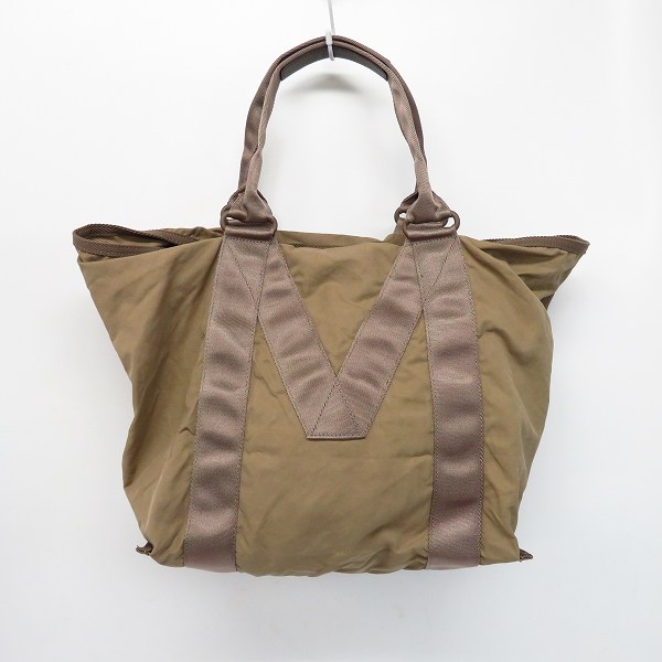 実際に弊社で買取させて頂いたMARC JACOBS/マークジェイコブス NEW LOGO TOTE/ニューロゴトートバッグ M0011223 001の画像 1枚目