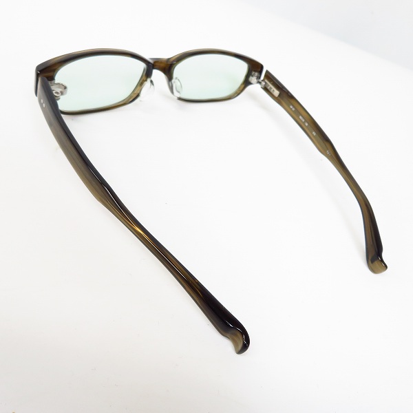 実際に弊社で買取させて頂いた999.9/フォーナインズ 度入り  フルリム カラーレンズ メガネフレーム/NP-67 136の画像 1枚目