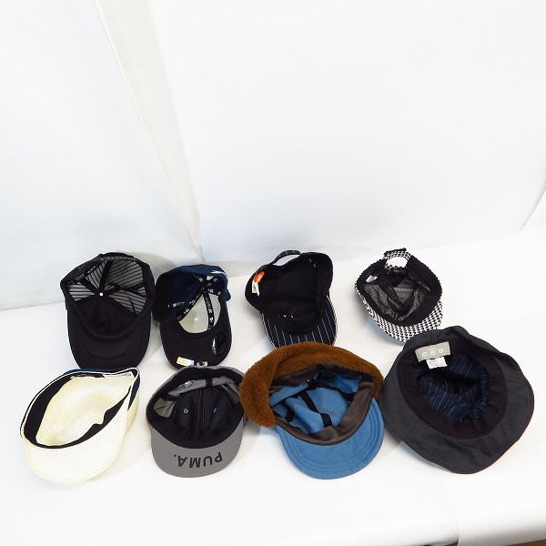 実際に弊社で買取させて頂いた【おまとめ8点】ポーター/キャロウェイ/テーラーメイド/プーマ/CA4LA等 キャップ/ハンチング帽 帽子/ハットの画像 2枚目