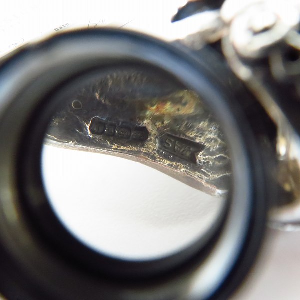 実際に弊社で買取させて頂いた【ギャラ付】CRAZY PIG/クレイジーピッグ SOB バイオメカニカル リング 15号の画像 3枚目