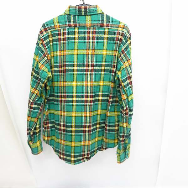 実際に弊社で買取させて頂いたSUGAR CANE/シュガーケーン チェック柄 長袖シャツ ワークシャツ　SC26717/XLの画像 1枚目