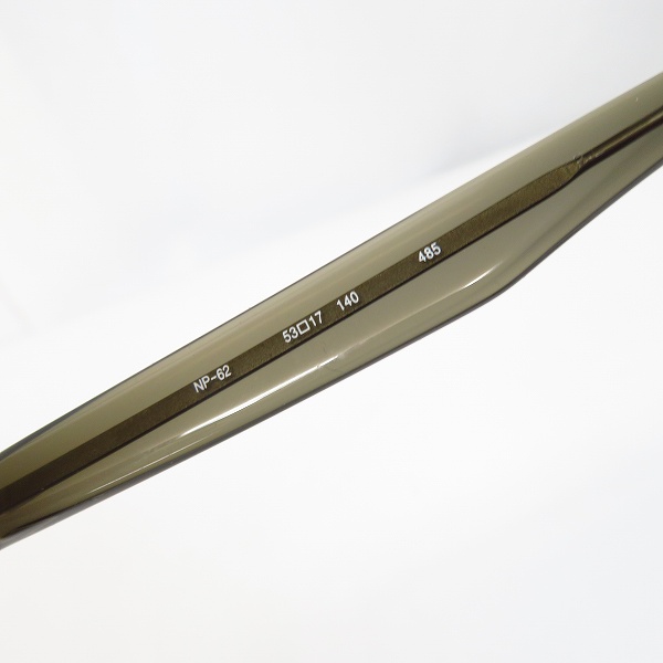 実際に弊社で買取させて頂いた999.9/フォーナインズ 度入り NP-62 メガネフレーム ウェリントンの画像 5枚目