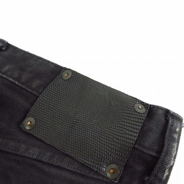 実際に弊社で買取させて頂いたISAMU KATAYAMA BACKLASH/イサムカタヤマ バックラッシュ ストレッチストレートデニムパンツ/1356-01C/Mの画像 2枚目