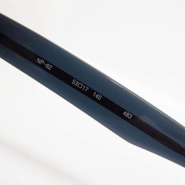 実際に弊社で買取させて頂いた999.9/フォーナインズ ウェリントン サングラス NP-62　度入りの画像 4枚目