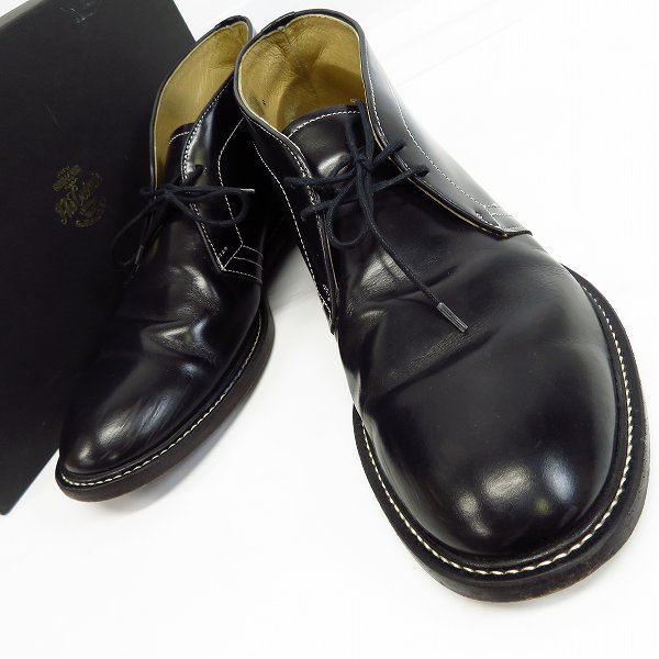 実際に弊社で買取させて頂いたTHE CRIMIE/クライミー チャッカブーツ ブラック/9