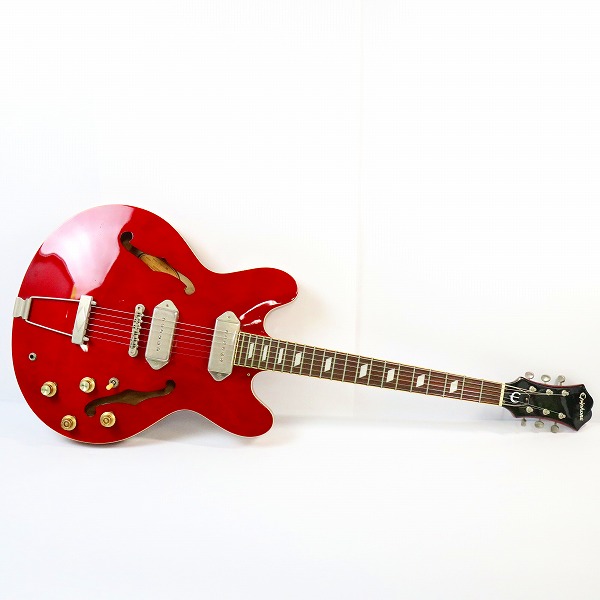 実際に弊社で買取させて頂いた★Epiphone/エピフォン CASINO CH カジノ フルアコギター エレキギター 動作確認済みの画像 1枚目