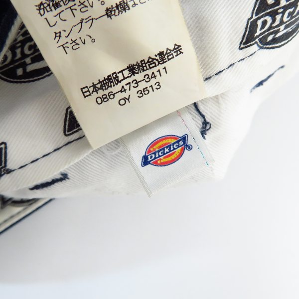 実際に弊社で買取させて頂いたROTTWEILER×Dickies/ロットワイラー×ディッキーズ コラボ ローズ/薔薇刺繍 パンツ UXWE02M/30の画像 3枚目