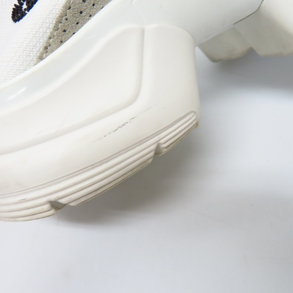 実際に弊社で買取させて頂いたGIVENCHY/ジバンシー　Jaw ニット スニーカー 41の画像 6枚目