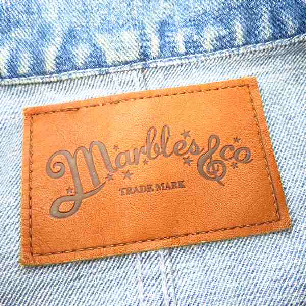 実際に弊社で買取させて頂いたMARBLES/マーブルズ 迷彩/スター柄 デニムジャケットの画像 2枚目