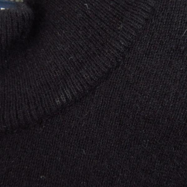 実際に弊社で買取させて頂いたBURBERRY LONDON/バーバリーロンドン ハーフジップ カシミヤ混ニット/Lの画像 4枚目
