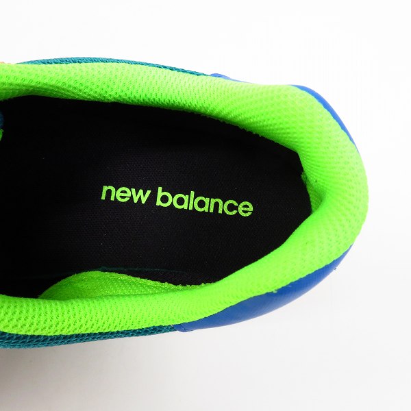 実際に弊社で買取させて頂いた【未使用】NEW BALANCE/ニューバランス atomos/アトモス 別注 マルチカラー スニーカー ML574MA2/29の画像 4枚目