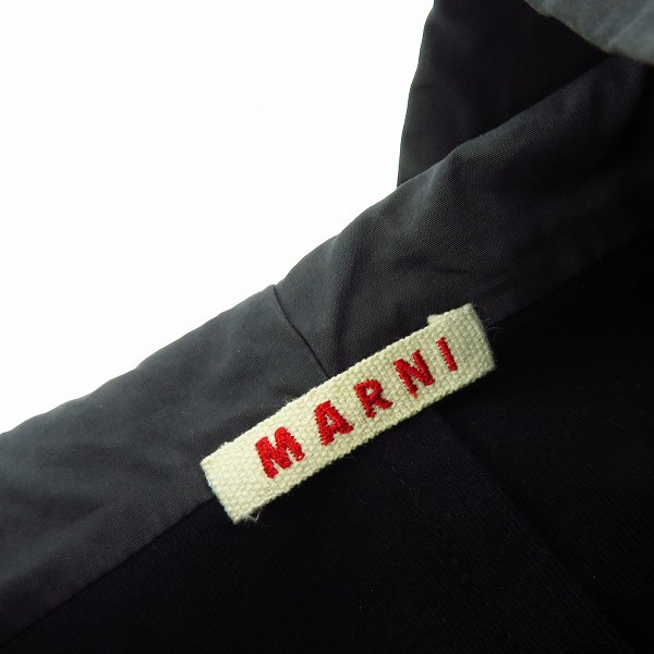 実際に弊社で買取させて頂いたMARNI/マルニ フーディーコート/44の画像 2枚目