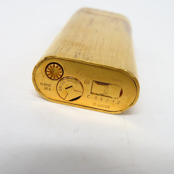 実際に弊社で買取させて頂いたCartier/カルティエ ローラー ガスライター ゴールドの画像 4枚目