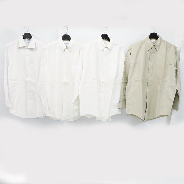 実際に弊社で買取させて頂いた【おまとめ8点↑】Brooks Brothers/ブルックスブラザーズ 長袖シャツ 無地/チェック柄等の画像 2枚目