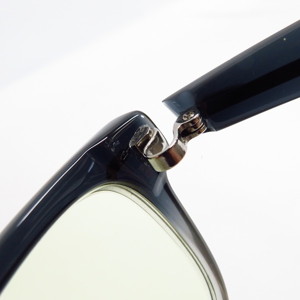 実際に弊社で買取させて頂いた999.9/フォーナインズ ウェリントン サングラス NP-62　度入りの画像 7枚目