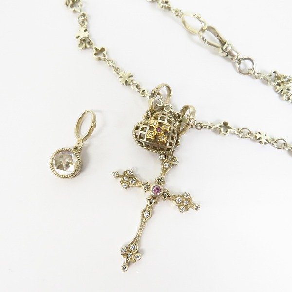 実際に弊社で買取させて頂いたLoree Rodkin/ローリーロドキン 2010年クリスマス限定 ネックレス/ノベルティチャーム セット