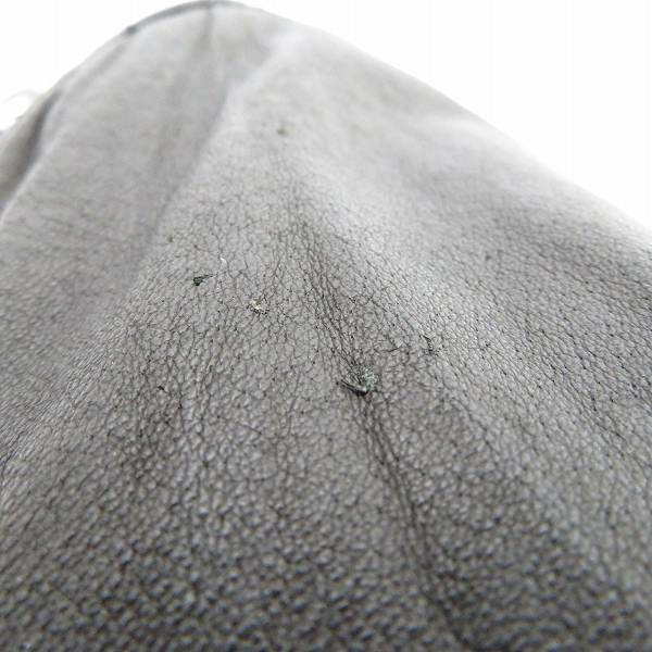 実際に弊社で買取させて頂いたEDIFICE/エディフィス シングル ライダースジャケット/40の画像 6枚目