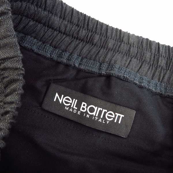 実際に弊社で買取させて頂いたNeil Barrett/ニールバレット イージーパンツ  BPA37 3102 Size:50の画像 2枚目