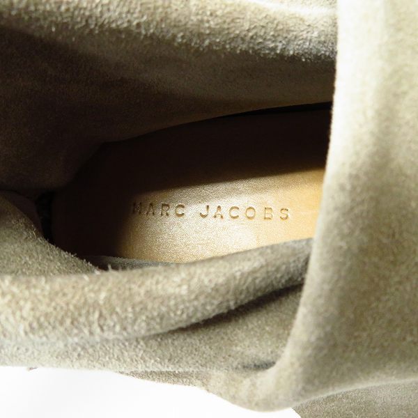 実際に弊社で買取させて頂いたMARC JACOBS/マークジェイコブス スエード ブーツ イタリア製/7の画像 4枚目