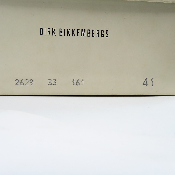 実際に弊社で買取させて頂いたDIRK BIKKEMBERGS/ダークビッケンバーグ レースアップ ブーツ 41の画像 8枚目