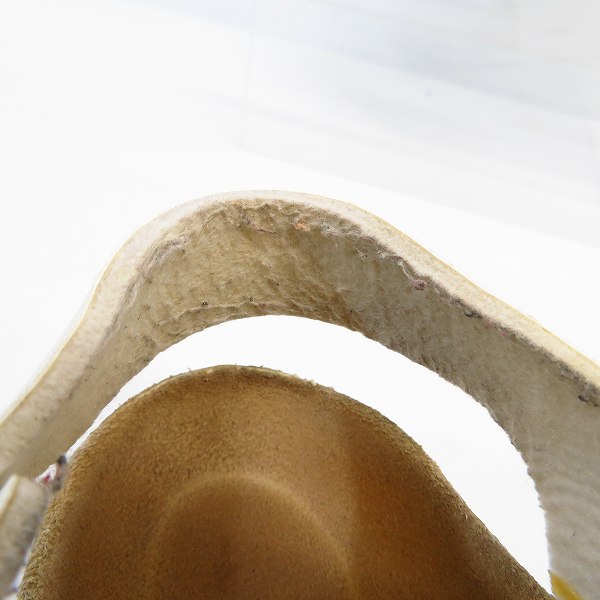 実際に弊社で買取させて頂いたBIRKENSTOCK/ビルケンシュトック Milano/ミラノ サンダル ホワイト/41の画像 6枚目