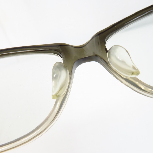 実際に弊社で買取させて頂いた999.9/フォーナインズ 度入り NP-62 メガネフレーム ウェリントンの画像 3枚目