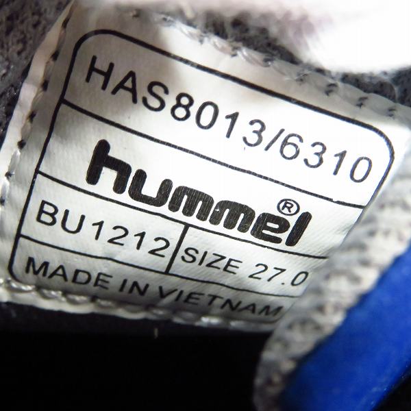 実際に弊社で買取させて頂いたhummel/ヒュンメル インドアシューター ハンドボールシューズ HAS8013/27.0の画像 5枚目