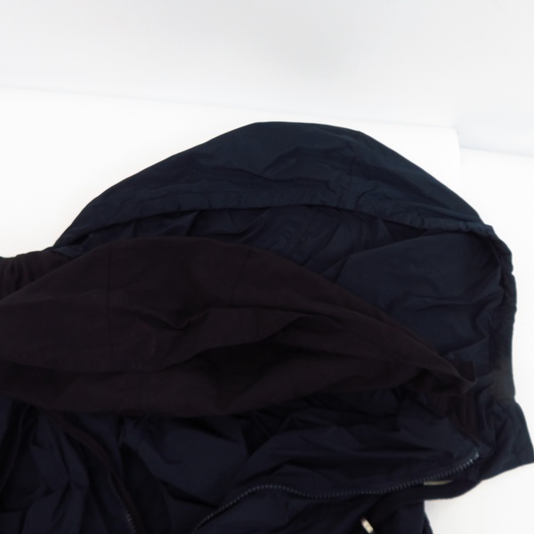 実際に弊社で買取させて頂いたMARNI/マルニ イタリア製 フーデッドコート ネイビー/44の画像 7枚目