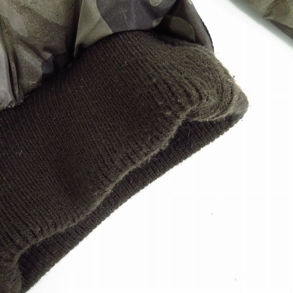 実際に弊社で買取させて頂いたAKM/エーケーエム カモフラ レイヤード中綿ジャケット/Mの画像 8枚目