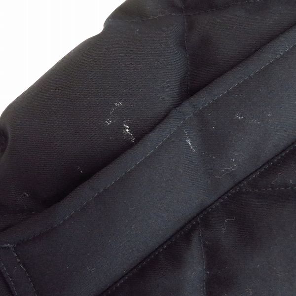 実際に弊社で買取させて頂いたMACKINTOSH/マッキントッシュ GREY QUILTED WOOL JACKET/キルティング ウール ダウンジャケット GD-015/36の画像 7枚目