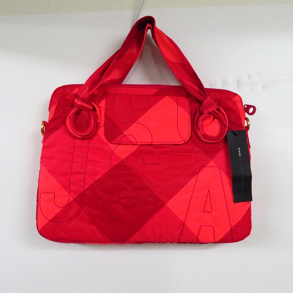 実際に弊社で買取させて頂いた【未使用】MARC BY MARC JACOBS/マークバイマークジェイコブス 2WAY PCケース/ブリーフケース M6131038の画像 1枚目