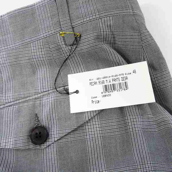 実際に弊社で買取させて頂いたDRIES VAN NOTEN/ドリスヴァンノッテン PECAN 9168 チェックパンツ/48の画像 5枚目