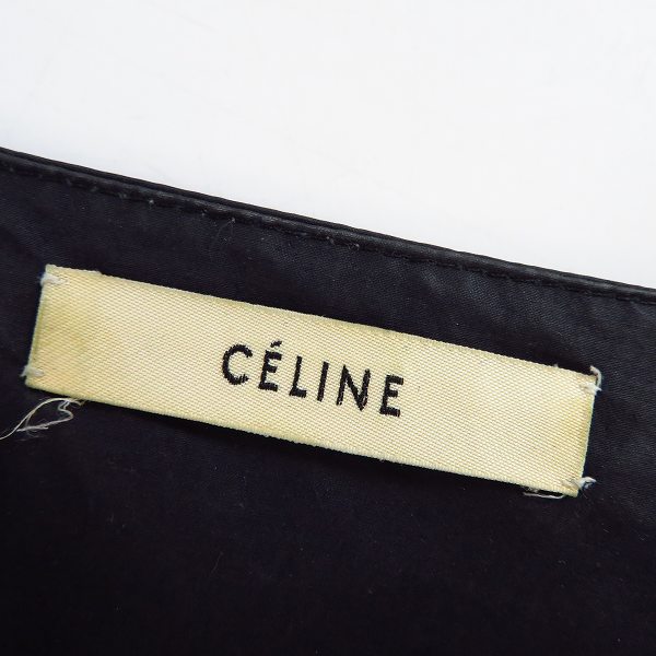 実際に弊社で買取させて頂いたCELINE/セリーヌ ノースリーブ ワンピース 26G853161/38の画像 2枚目