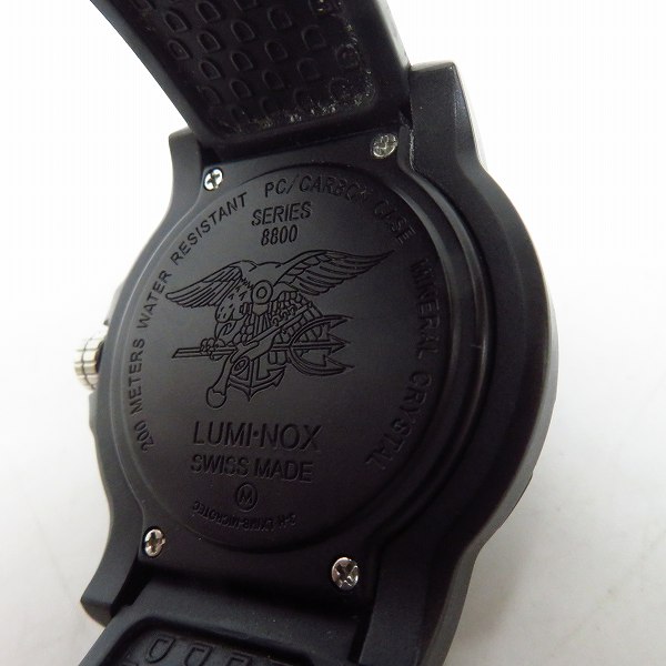 実際に弊社で買取させて頂いたLUMINOX/ルミノックス シールズ 8800 腕時計【動作未確認】の画像 3枚目