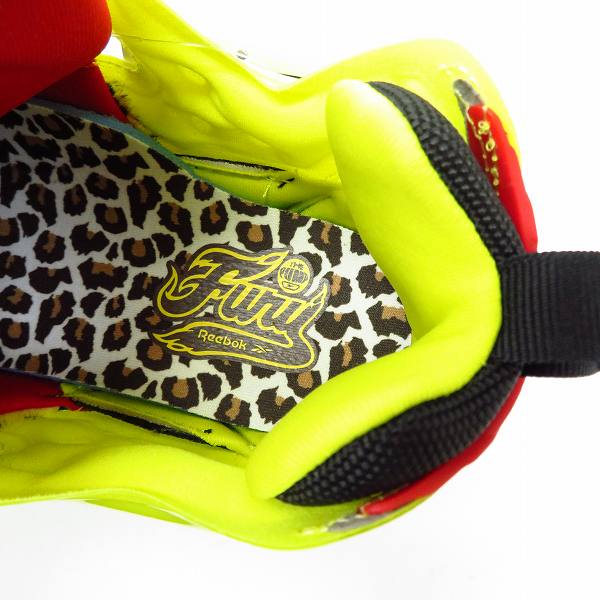 実際に弊社で買取させて頂いた【未使用】Reebok×atmos/リーボック×アトモス INSTAPUMP FURY CITRON ANIMAL FZ4432/27.5の画像 4枚目